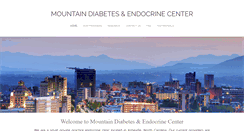 Desktop Screenshot of mountaindiabetes.com