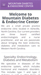Mobile Screenshot of mountaindiabetes.com